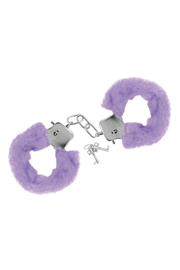 Sweet Caress - Handcuffs with Plush - Violet