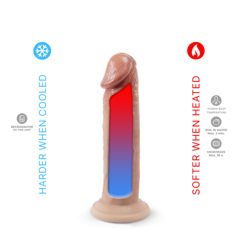 SilexD - Dildo Premium Modello Real Skin 2 - 7,5"