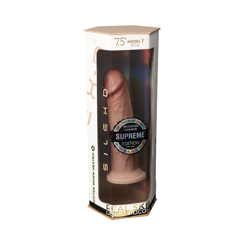 SilexD - Dildo Premium Modello Real Skin 2 - 7,5"