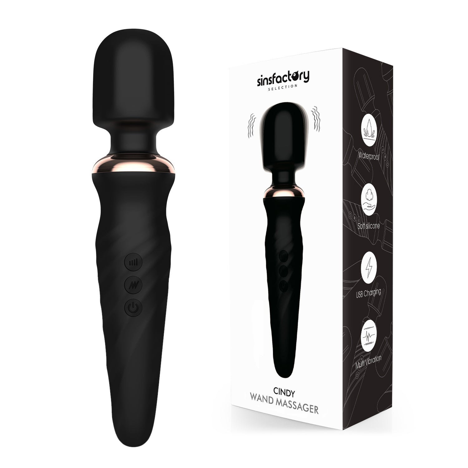 SinsFactory Selection - Massaggiatore a Bacchetta - Cindy