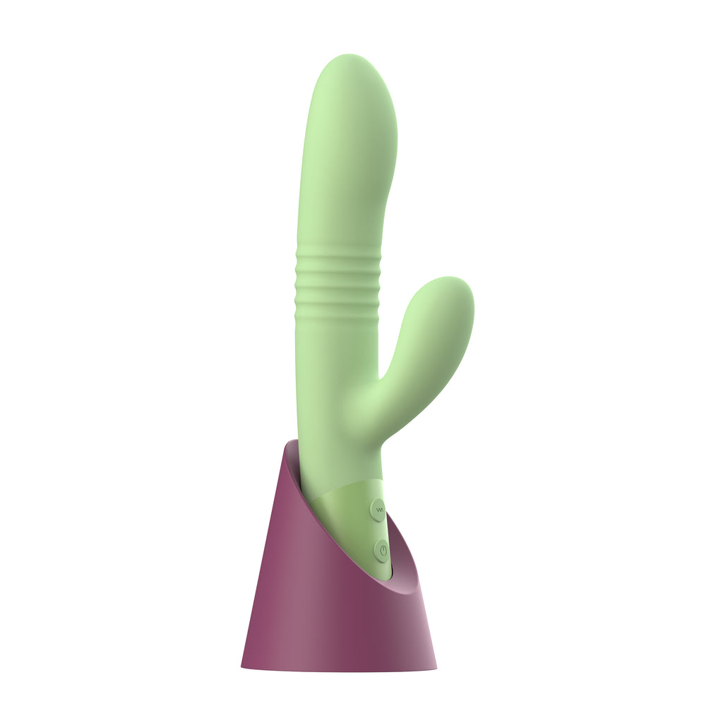 Selezione SinsFactory - Vibratore a spinta - Hailey - Verde