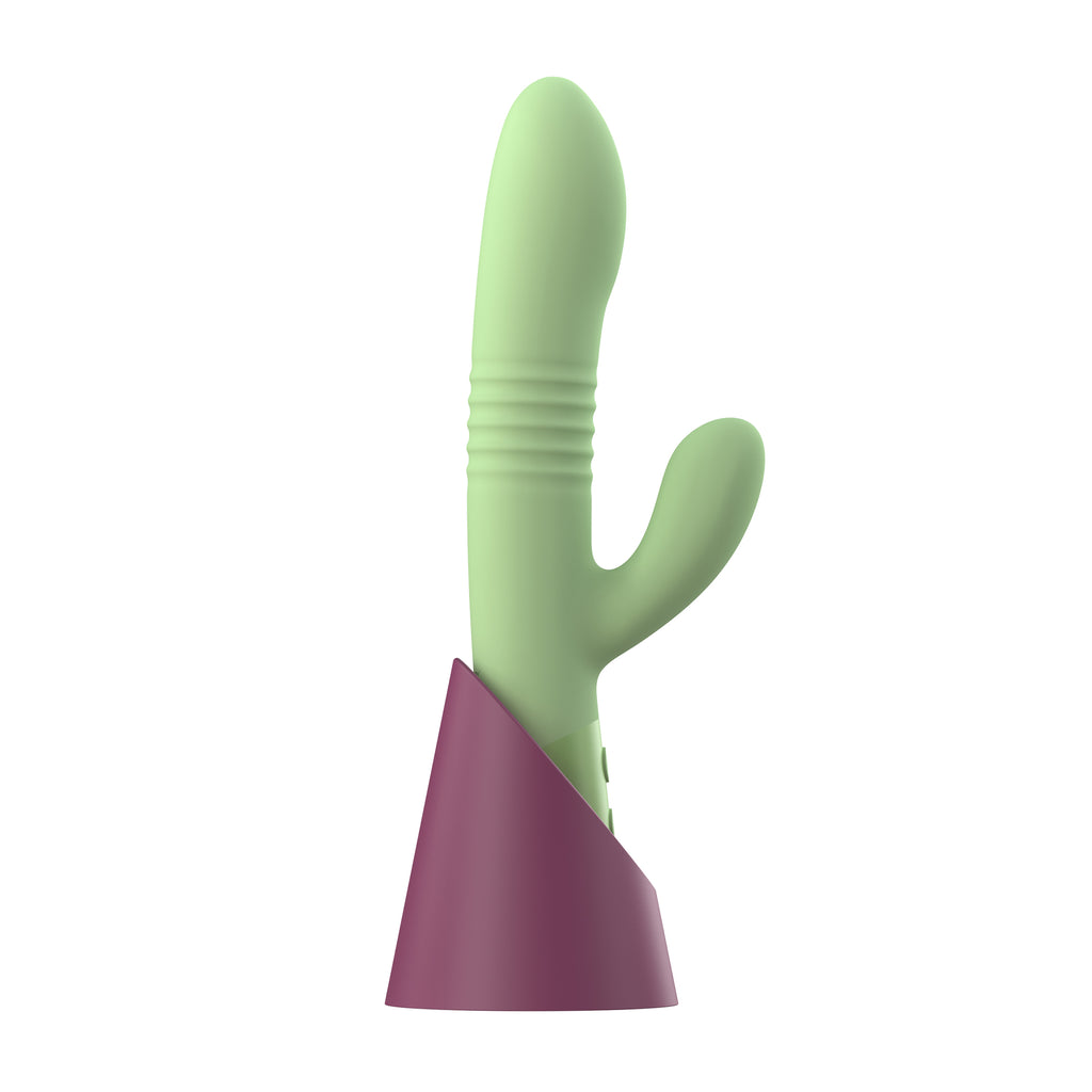 Selezione SinsFactory - Vibratore a spinta - Hailey - Verde