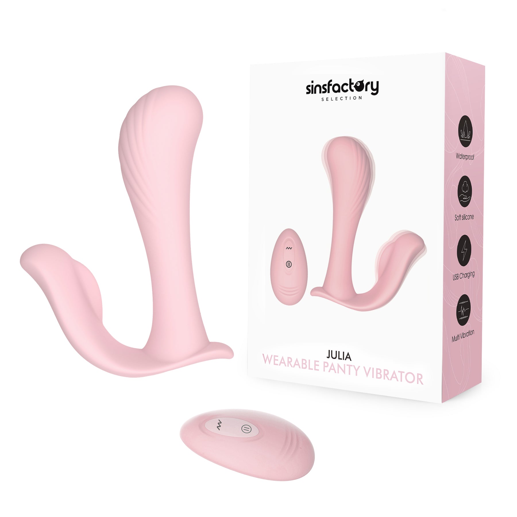 SinsFactory Selection - Vibratore a Mutandina Indossabile - Julia