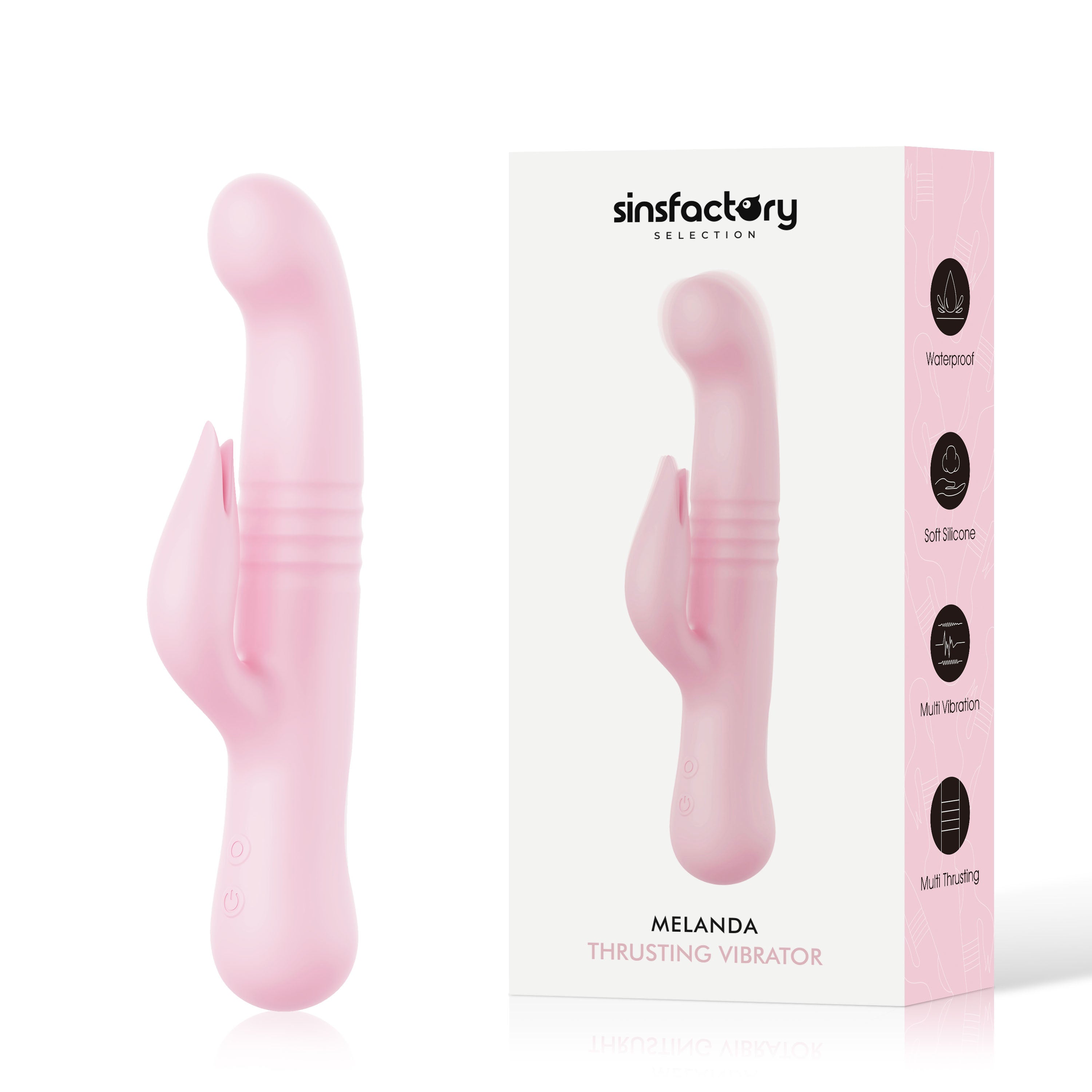 SinsFactory Selection - Vibratore Multifunzione Spinto - Melanda