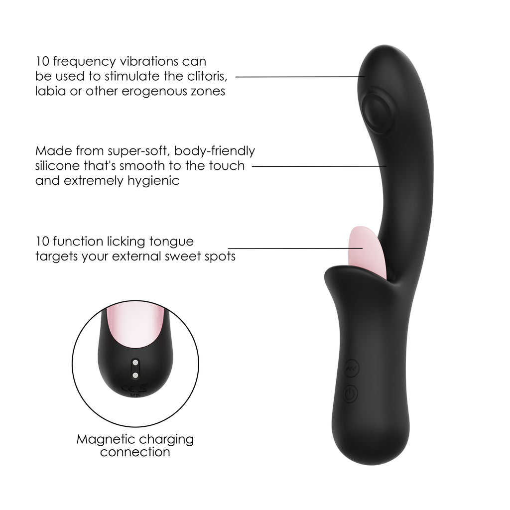 SinsFactory Selection - Vibratore leccalingua multifunzione - Gemma
