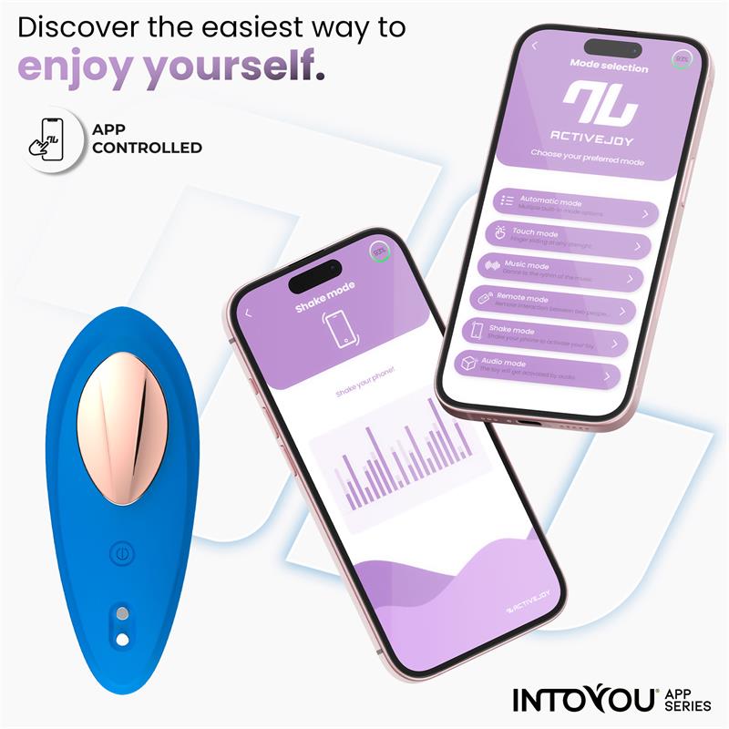 Into You - Vibratore indossabile Panty + APP