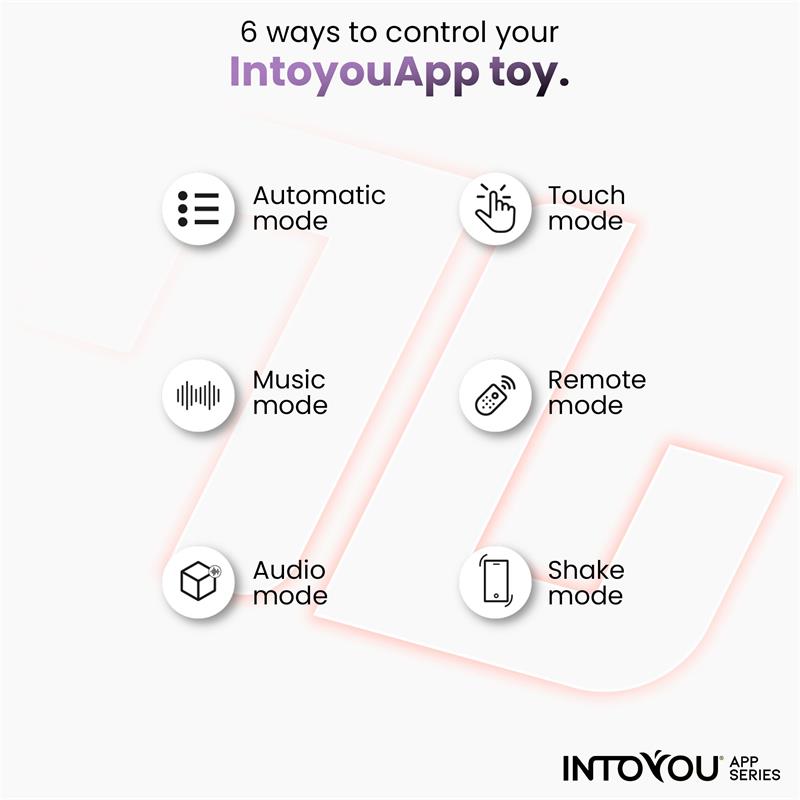 Into You - Mindy - Vibratore con Anello di Palline Interne Su e Giù e Movimento Finger e Tapping Clitorideo + APP