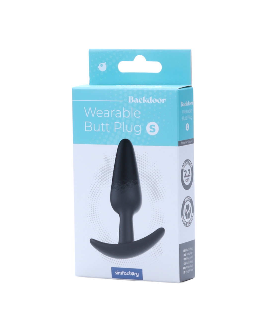 SinsFactory - Butt Plug Indossabile - S
