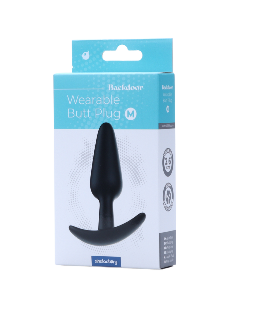 SinsFactory - Plug anale indossabile - M