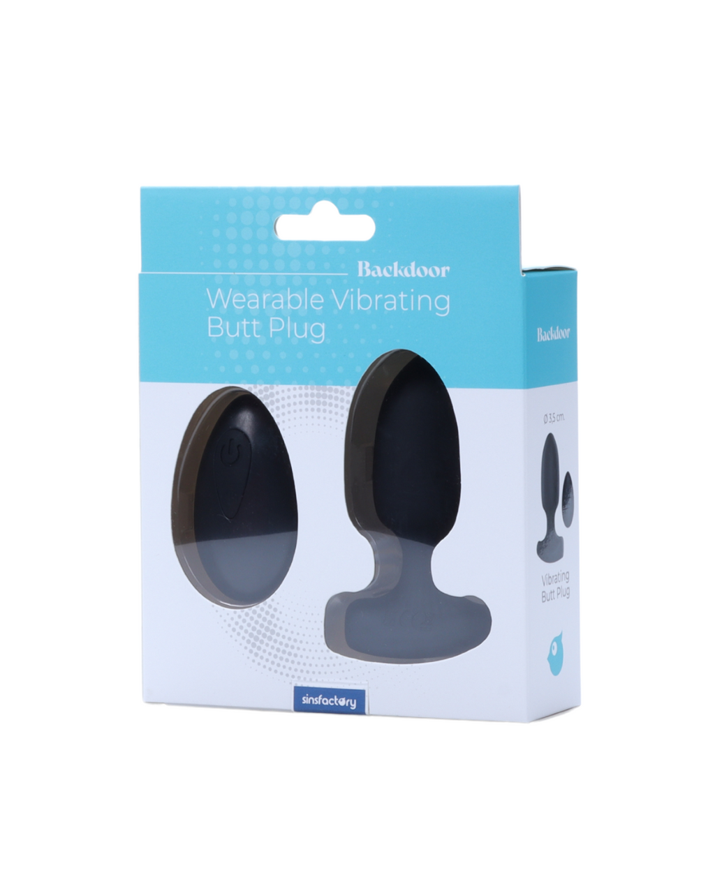 SinsFactory - Vibratore anale indossabile - M