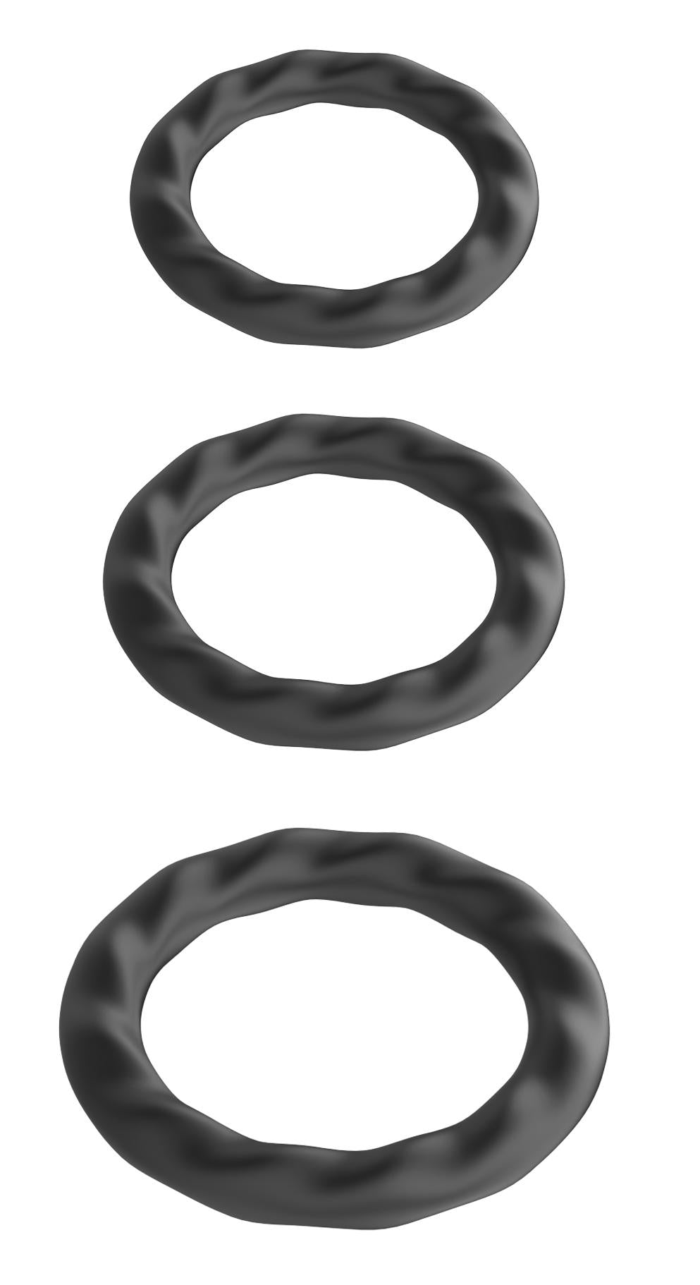SinsFactory - Set anelli per il pene in silicone - 23 - 30 - 37
