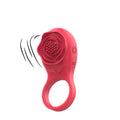 SinsFactory - Anello vibrante per pene con rosa