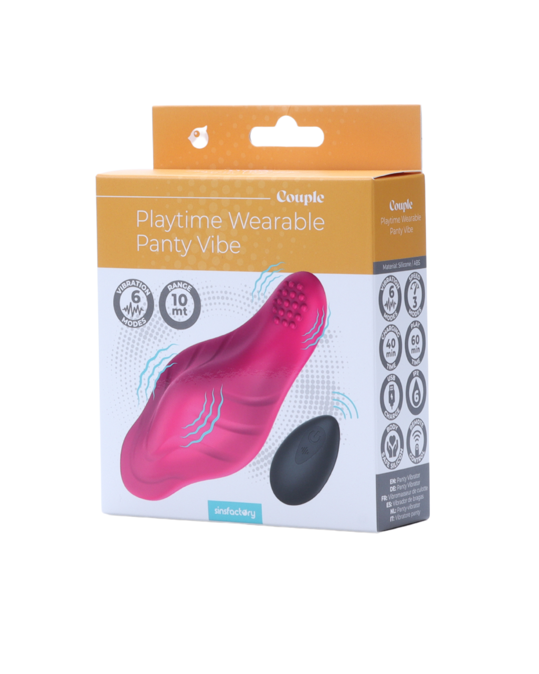 SinsFactory - Vibratore per Mutandine Indossabile "Playtime"