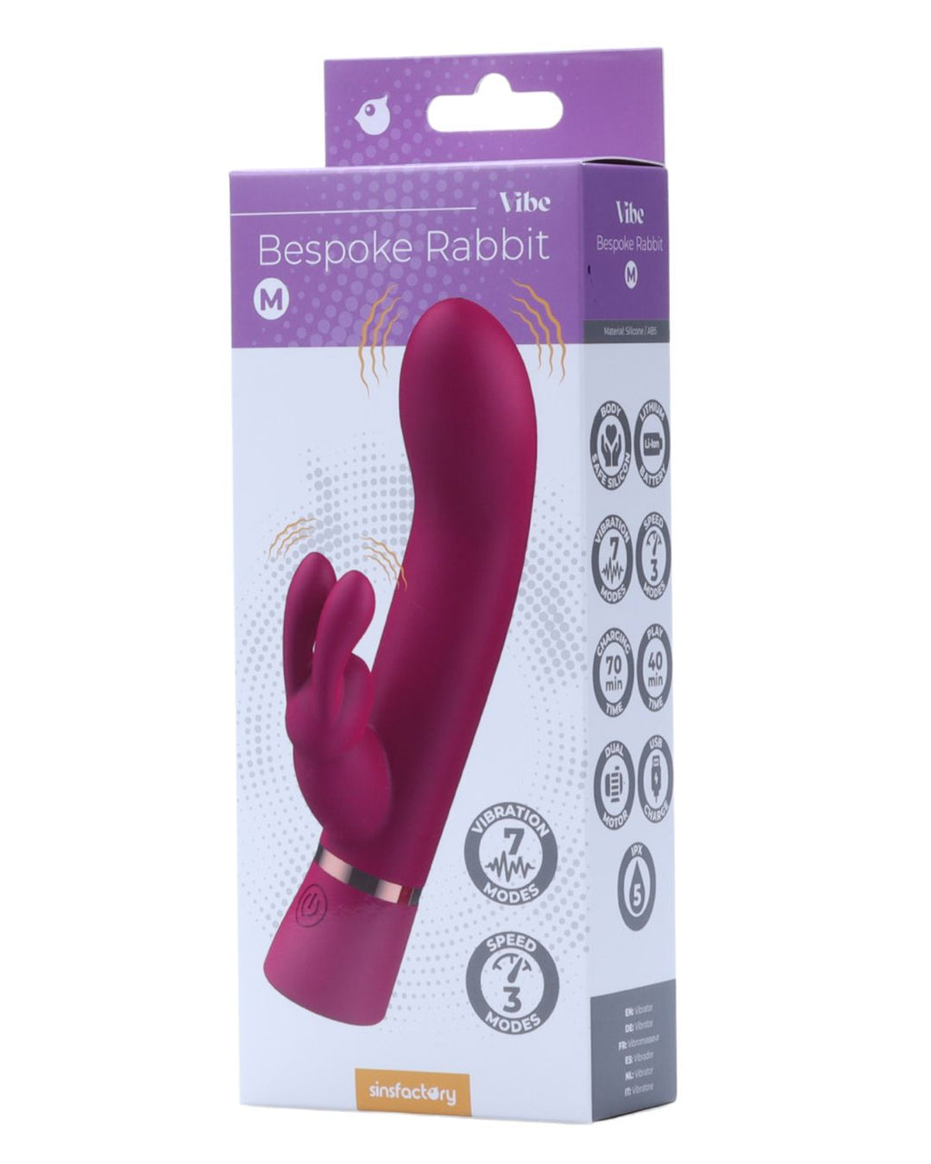 SinsFactory - Coniglio su misura - M - Fucsia