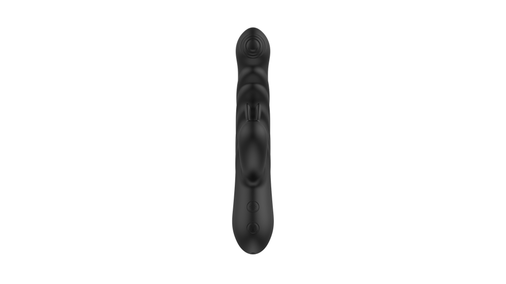 SinsFactory - Vibratore a Coniglio con Spinta Avanzata - Nero