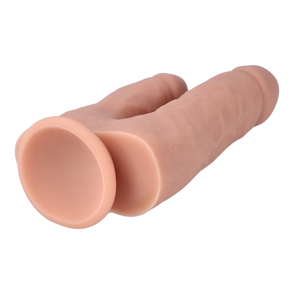 DOUBLE LAYER DOUBLE REALISTIC 22CM/17.5CM R30