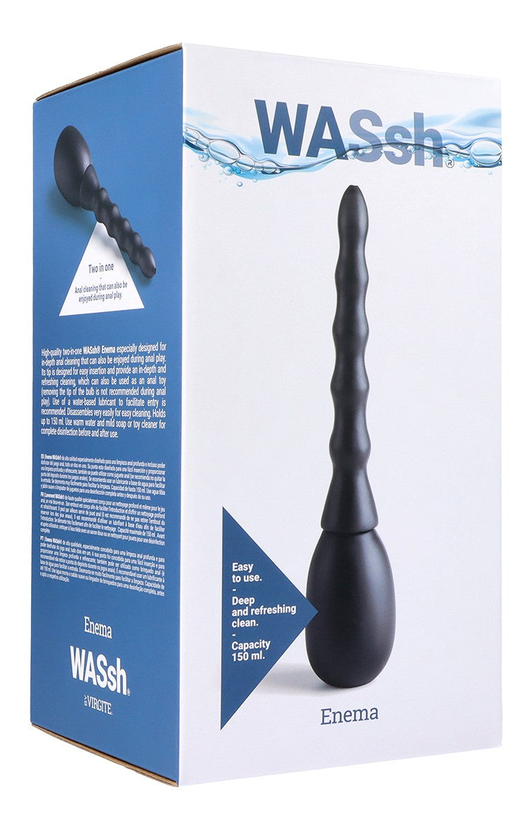 CLISTERE PER PULIZIA ANALE ORIFIZI NERO 150 ML