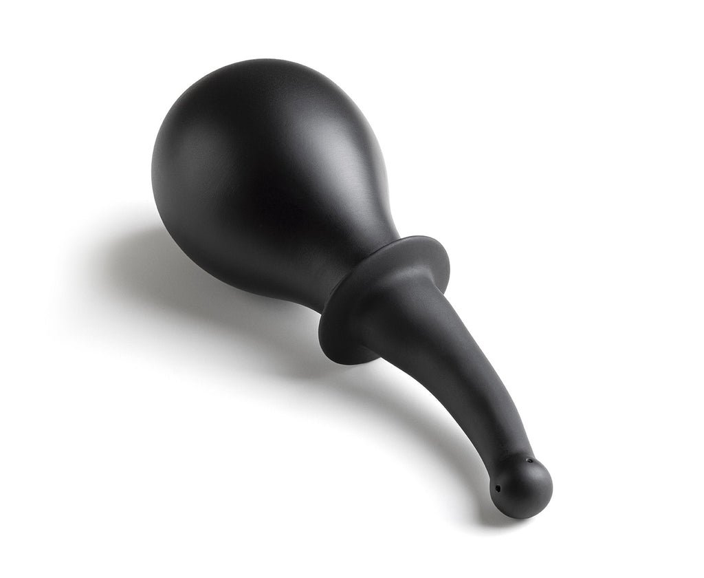 PERETTA RETTALE PER CLISTERE NERA 280 ML