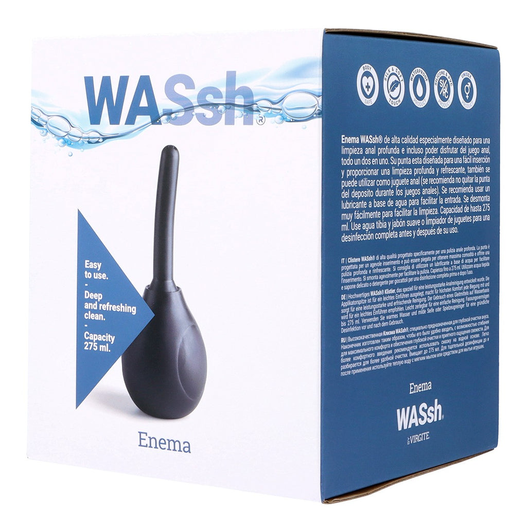 BLACK ANAL ENEMA FOR CLEANSING 275 ML