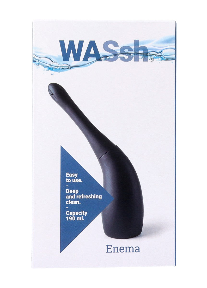 BLACK ANAL DOUCHE FOR CLEANSING 190 ML