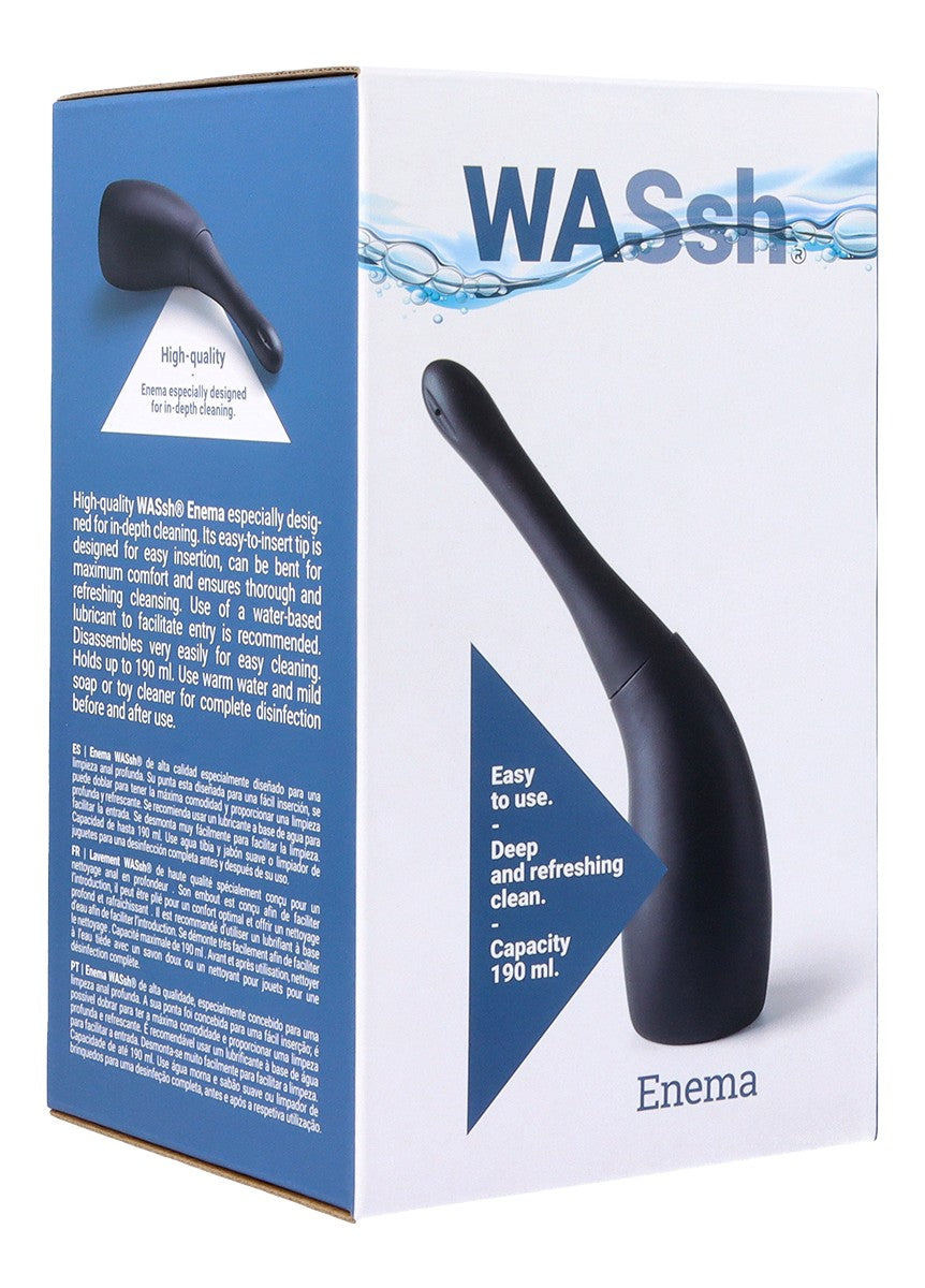 BLACK ANAL DOUCHE FOR CLEANSING 190 ML