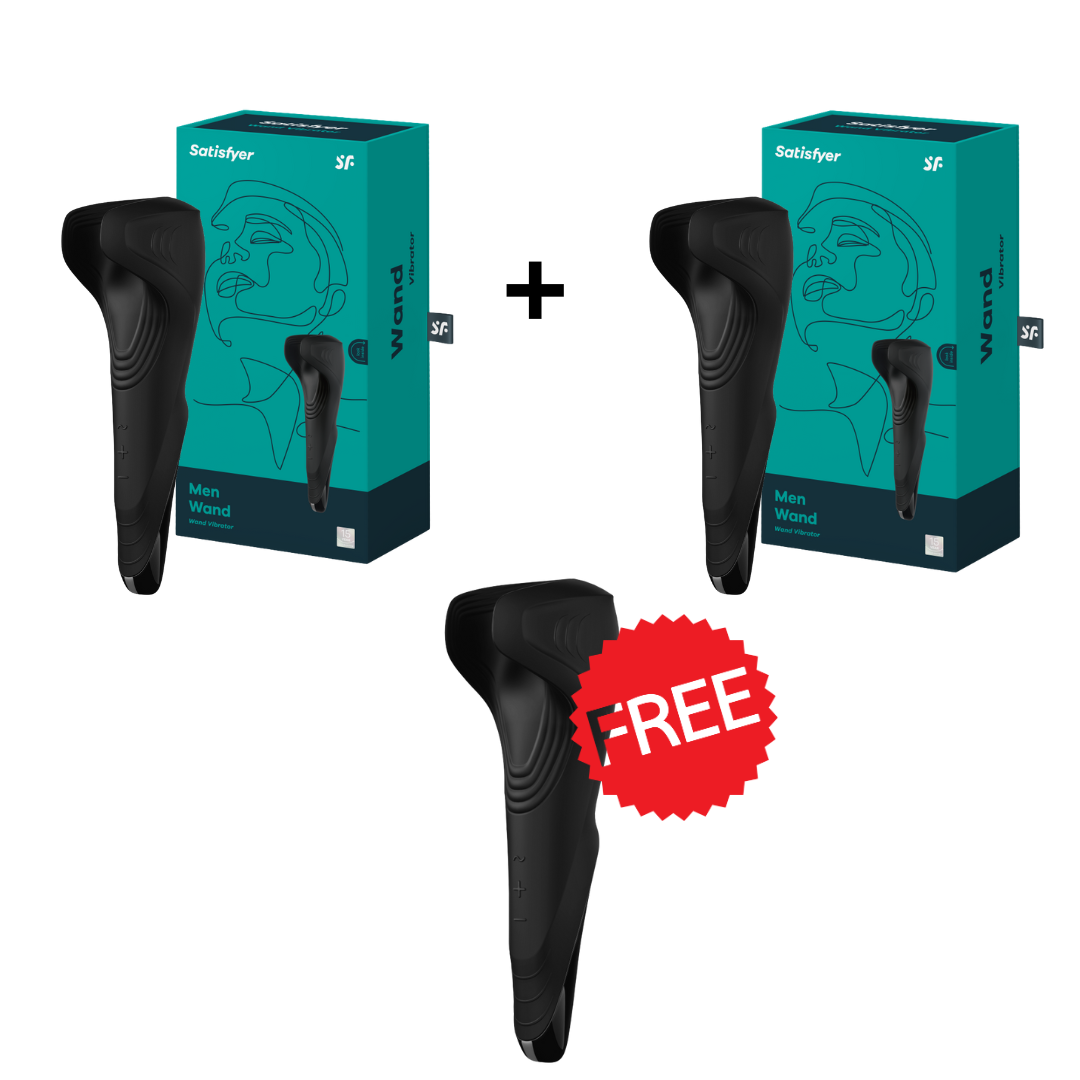 PROMO 2+1 Tester Gratuito - Satisfyer - Men Wand - Nero