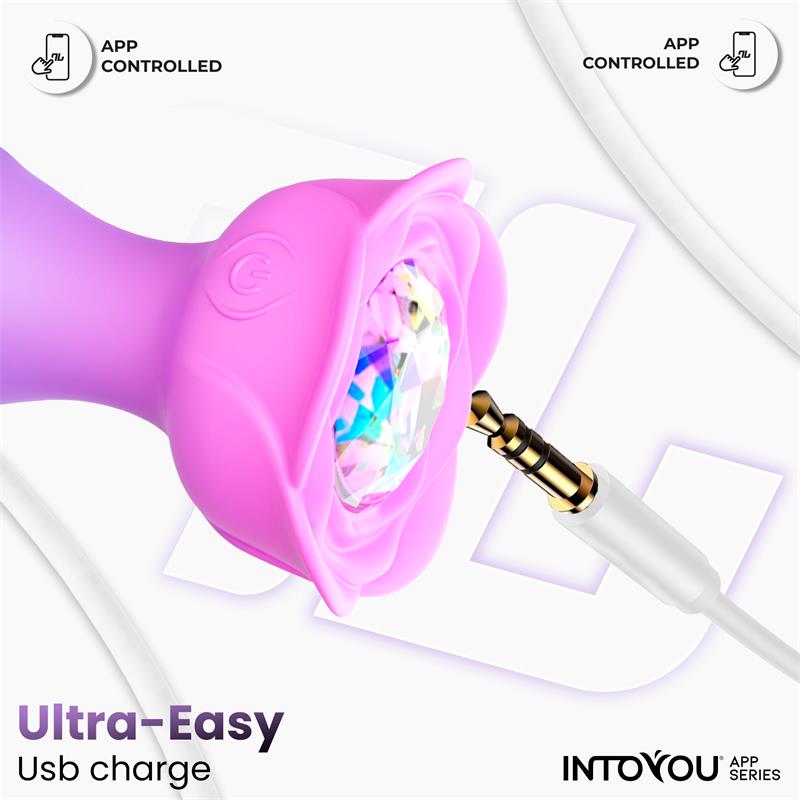 Into You - Moxy - Plug Anale Vibrante e Rotante a 360° + APP