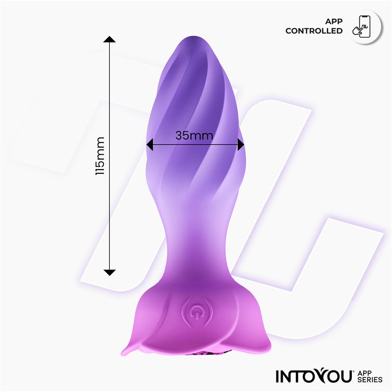 Into You - Moxy - Plug Anale Vibrante e Rotante a 360° + APP