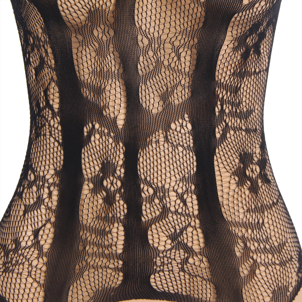 Oh Yeah - Body floreale - Nero