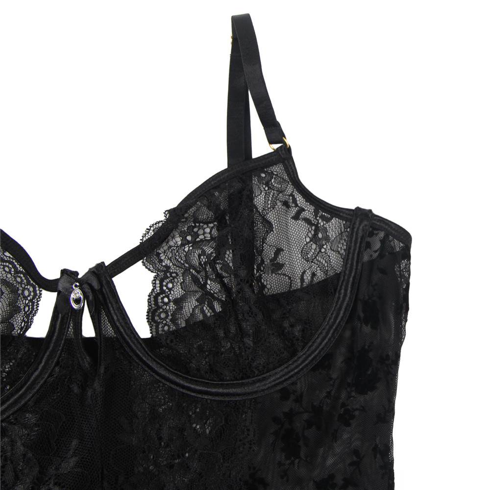 Oh Yeah - Bustino con Reggicalze Incorporato + Slip