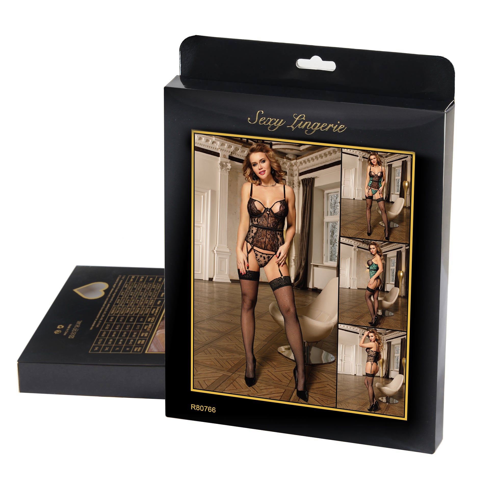 Oh Yeah - Bustino con Reggicalze Incorporato + Slip