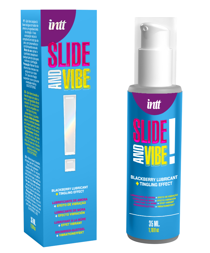 Intt - Lubrificante Base Acqua Baciabile Effetto Vibrante - 35 ml