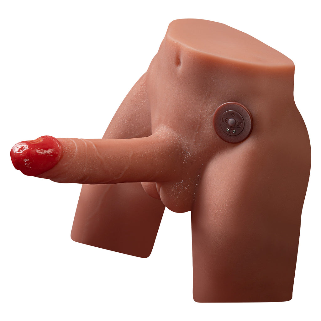 Xise - Jason - Torso with Thrusting and Vibrating Dildo - 6.6"