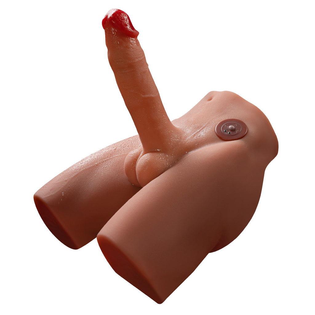 Xise - Jason - Torso with Thrusting and Vibrating Dildo - 6.6"