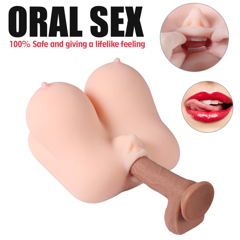 Xise - Jalome - Dual Masturbator with Vagina, Mouth, and Breast