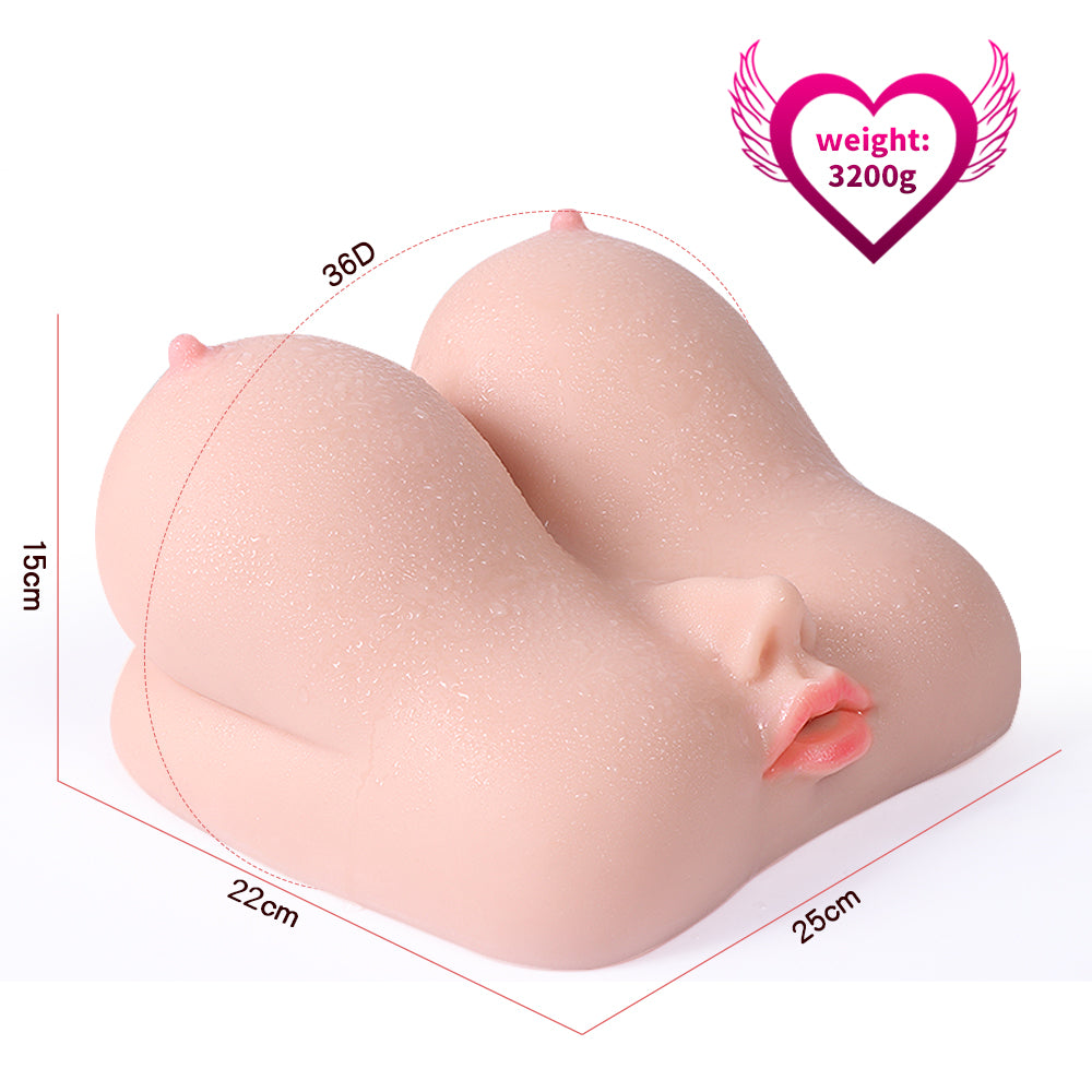 Xise - Jalome - Dual Masturbator with Vagina, Mouth, and Breast