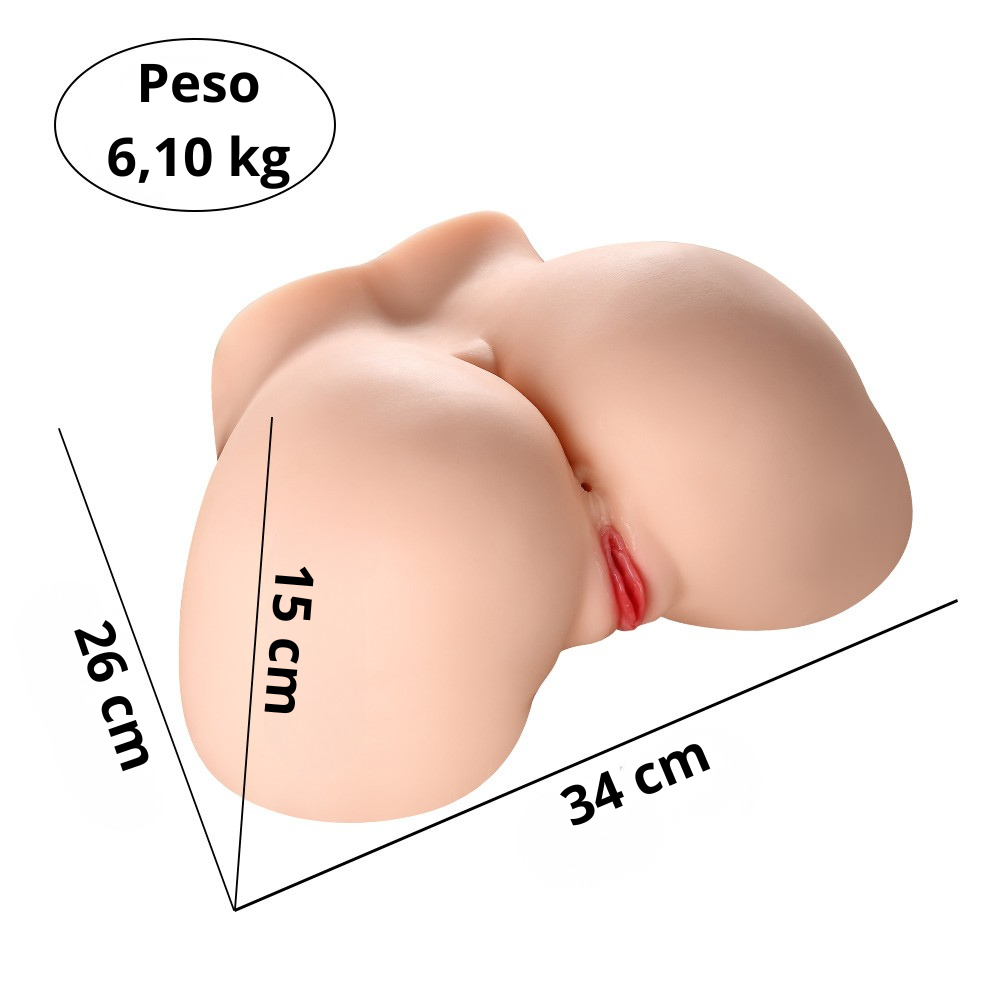 Xise - Melissa - Masturbatore Vagina e Ano - 6,10 kg