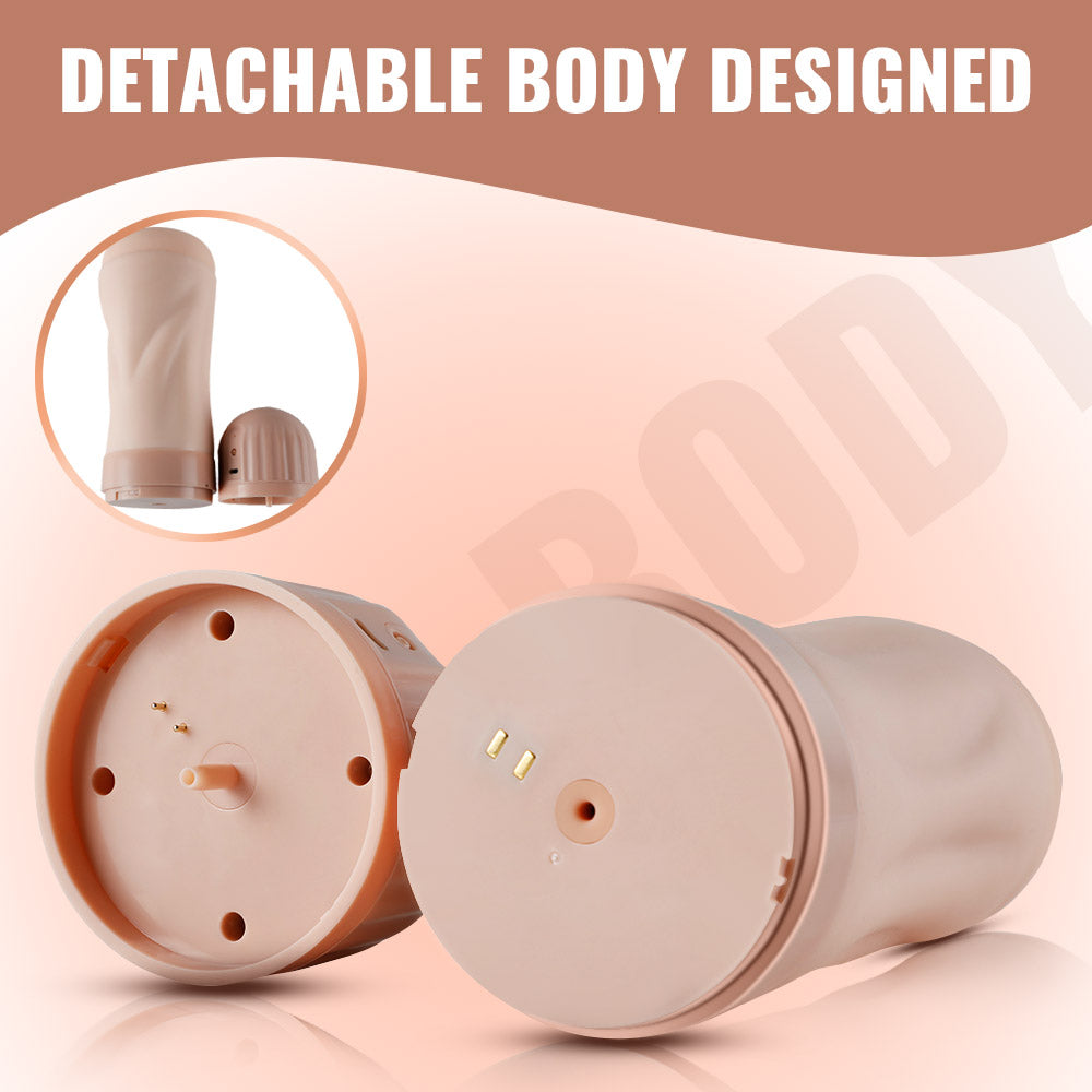 Xise - Suctroker V2 I - Realistic Mouth Masturbator with Suction and Vibrating Function