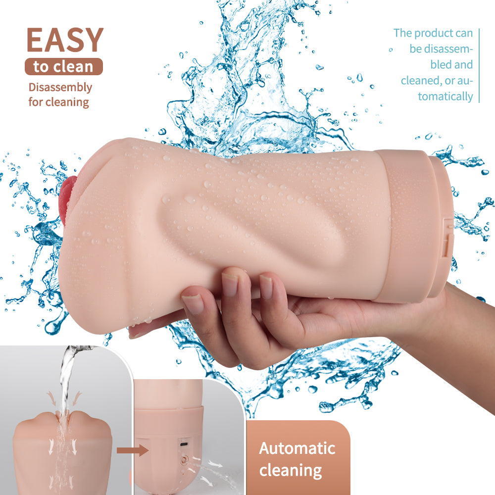 Xise - Suctroker V2 VI - Masturbatore Vaginale con Funzione di Aspirazione e Vibrante