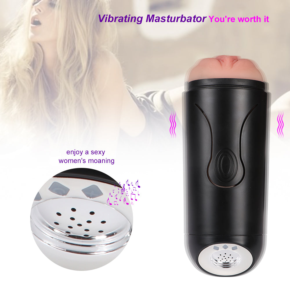 Xise - Masturbatore Vaginale Vibrante con Voce Sensuale