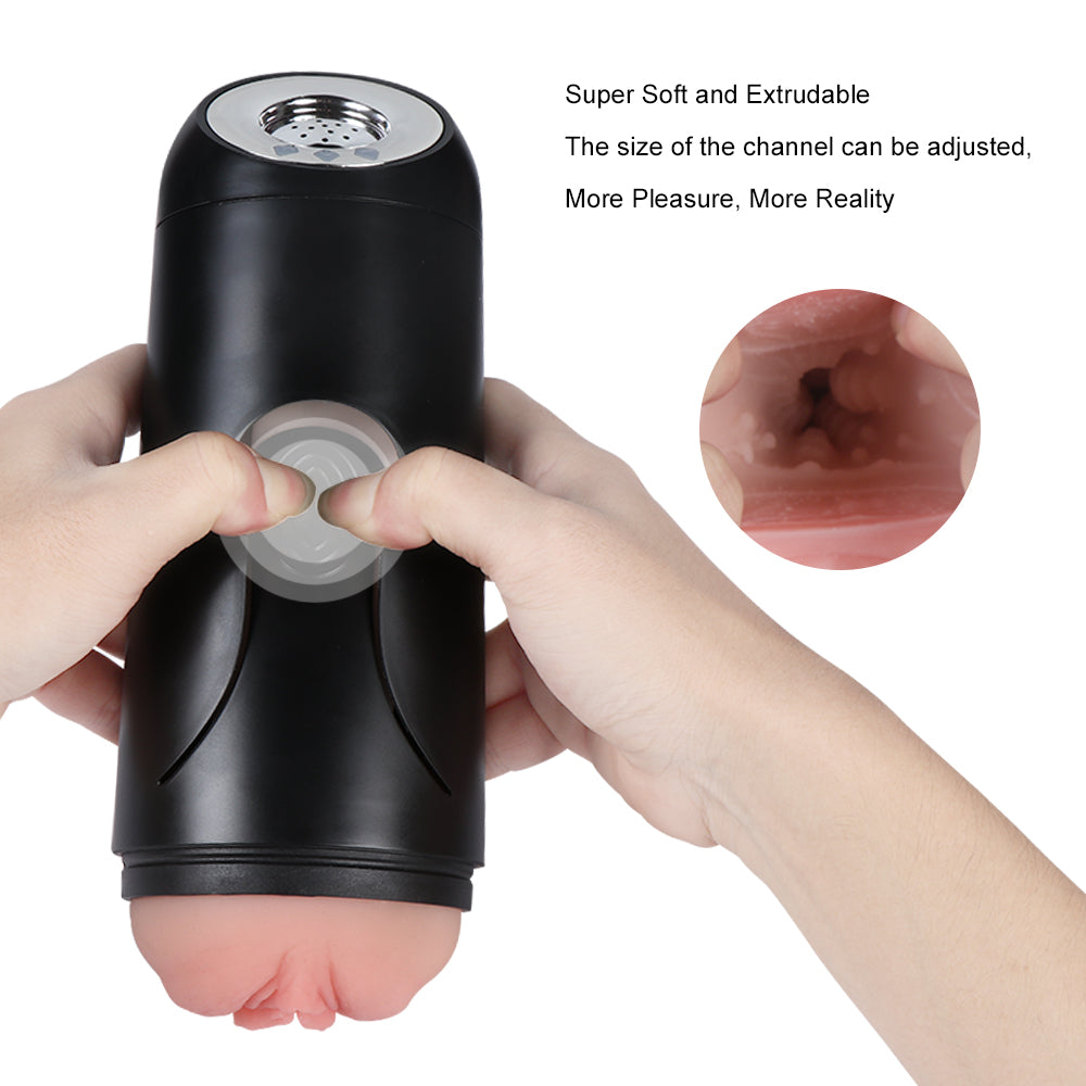 Xise - Masturbatore Vaginale Vibrante con Voce Sensuale