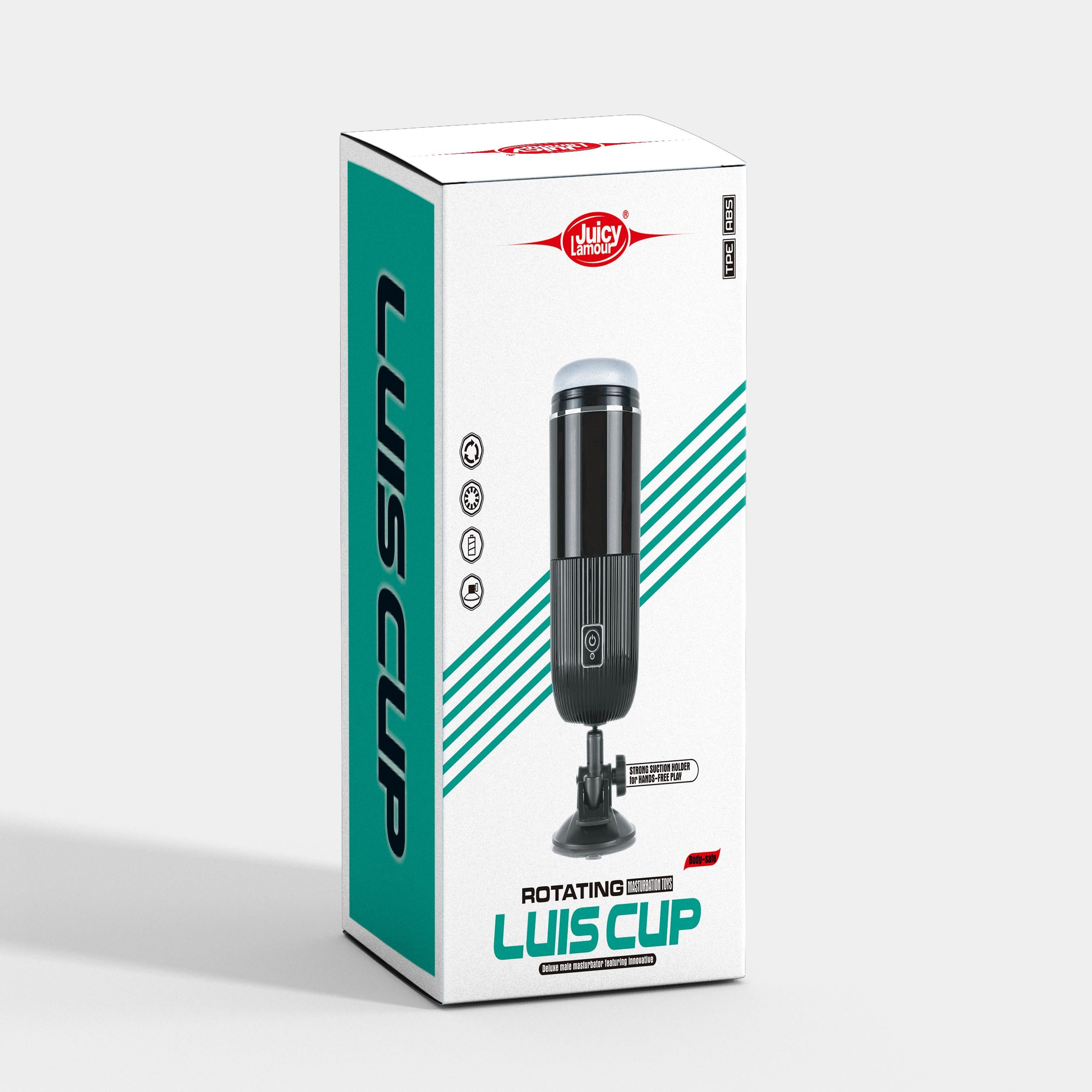 Xise - Neutral Masturbator with Suction Cup Rotating and Vibrating Function with Sexy Voice