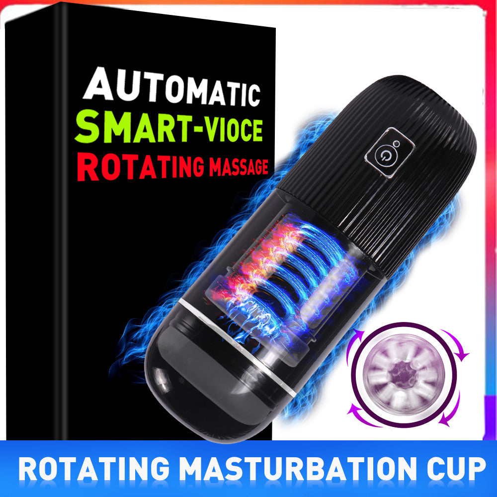 Xise - Neutral Masturbator with Suction Cup Rotating and Vibrating Function with Sexy Voice