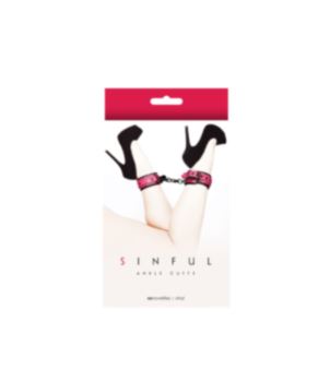 Fermagli per caviglia "Sinful" rosa