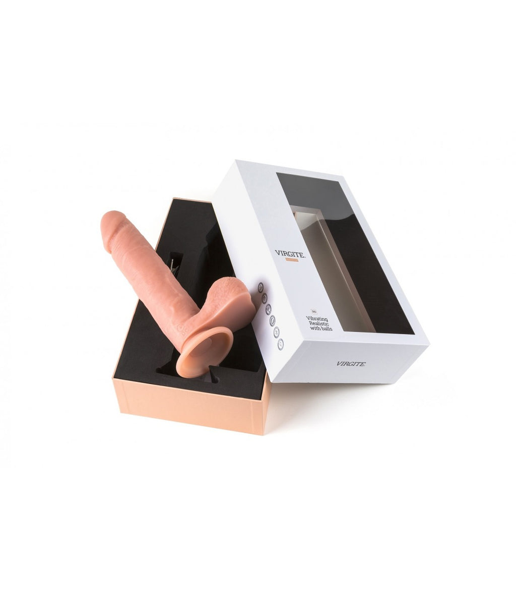 Realistic Vibrator R6" 24.5 cm with Remote Control"