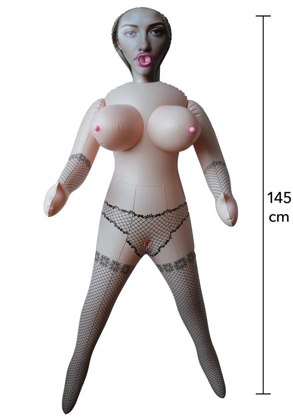 Pelle da bambola gonfiabile di Britney Busty