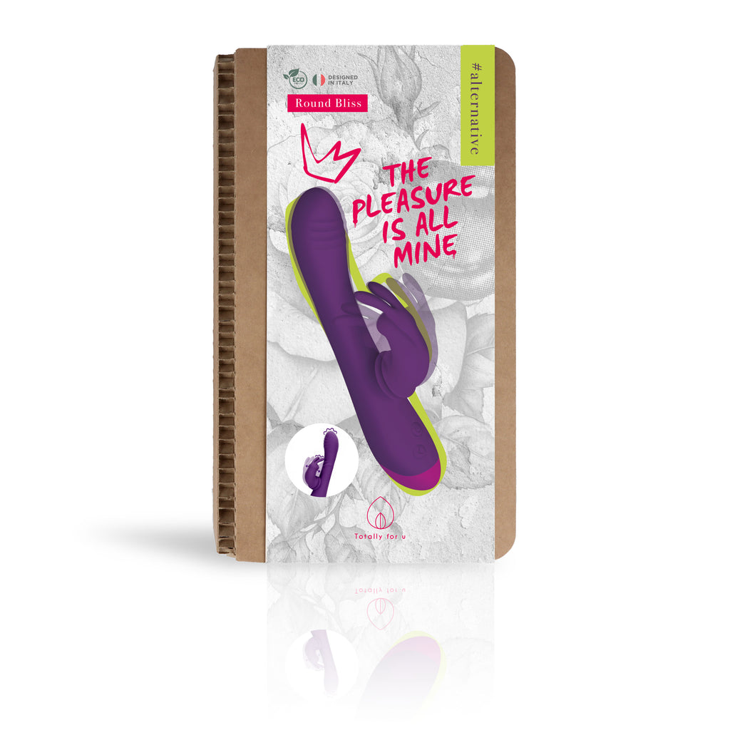 Totally for u - Alternativa - Vibratore Rabbit Rotante - Round Bliss