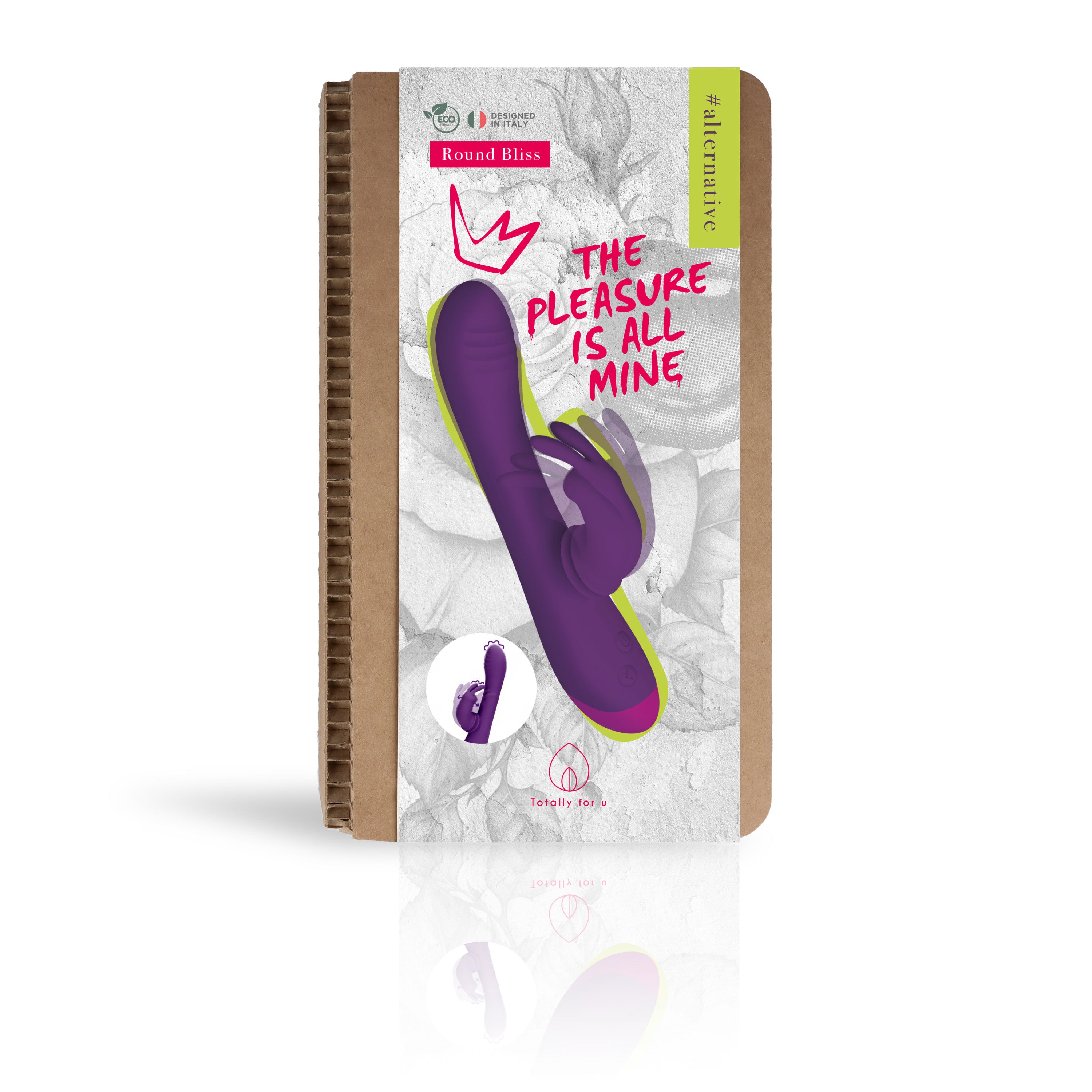 Totally for u - Alternativa - Vibratore Rabbit Rotante - Round Bliss
