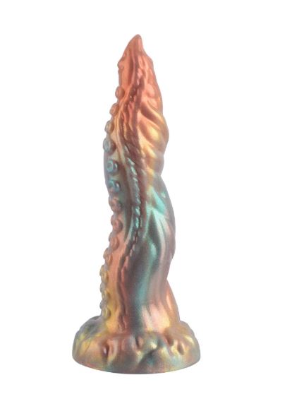 VSC Novelty - Dildo in silicone multicolore con glitter a forma di tentacolo - Ligula