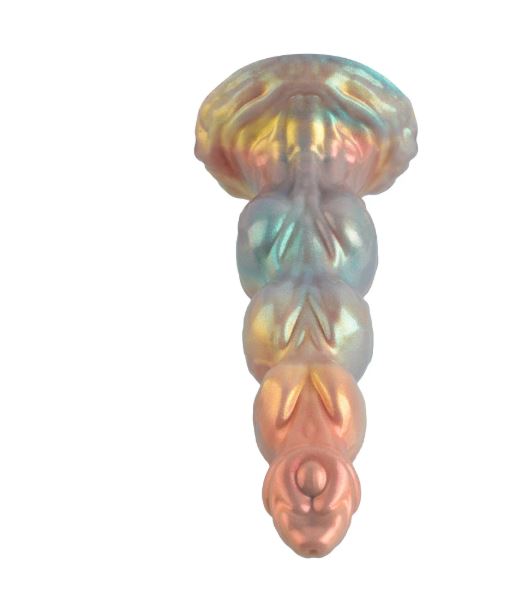 VSC Novelty - Dildo in Silicone Multicolore con Glitter - Dominator